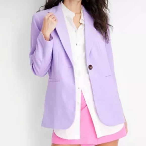 Women's Oversized Watercolor Blazer - Future Collective - Picture 5 of 14